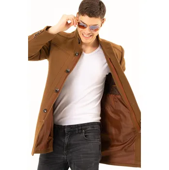 Pánský zimní kabát Pánský kabát dewberry dewberry hnědá 2176988