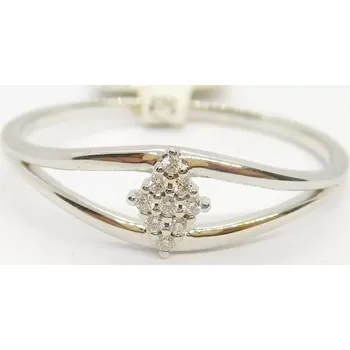 Prsten Klenoty Budín Zásnubní diamantový prsten z bílého zlata 9ks - 0,045ct 585/1,30gr vel. 56 3953442 (Klenoty Budín Zásnubní diamantový prsten z bílého zlata 9ks - 0,045ct 585/1,30gr vel. 56 3953442)