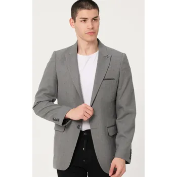 Pánské sako dewberry dewberry šedá 1921147