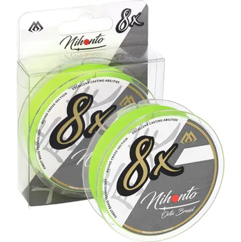 Mikado Pletená Šnůra Nihonto Octa Braid Fluo 300m Délka: 300m, Nosnost: 10,15kg, Průměr: 0,14mm