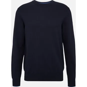 Pánský svetr Tmavě modrý pánský svetr Geox Knit - Pánské GEOX černá 3282039