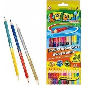 Pastelka PASTELKY Sada 24 školních PASTELKY PENMATE KOLORI