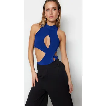 Body Dámské body Trendyol Trendyol modrá 2316314