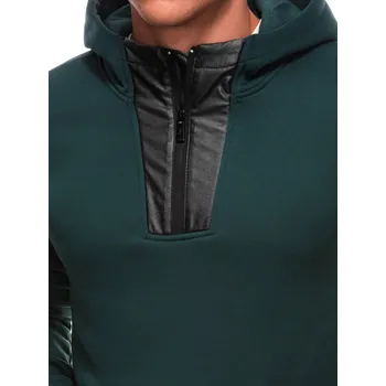Pánské oblečení Edoti Men's zip-up sweatshirt Edoti černá 3062035