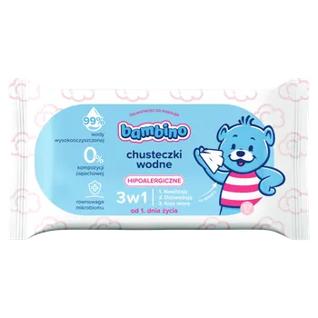 Papírový ubrousek Bambino vodní ubrousky, 57 ks/1 bal