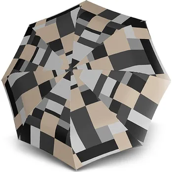 Deštník Šedý skladací automatický dámský deštník Alsea