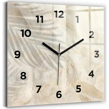 Hodiny Nástěnné hodiny Wallfluent žluté 30 cm