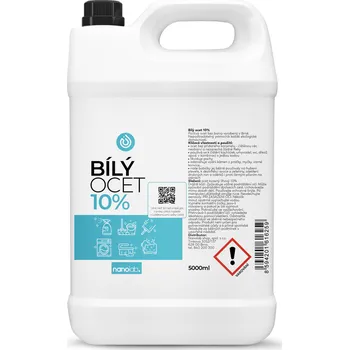 Univerzální čisticí prostředek Nanolab Bílý ocet 10%, 5L