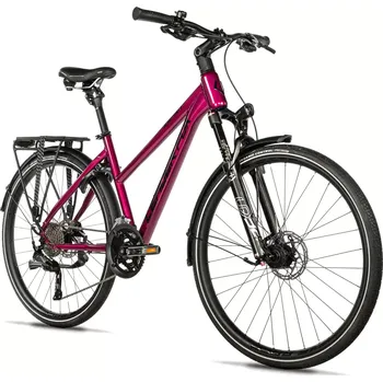 Trekingové kolo Leader Fox Espirit dámské fialová lesklá 20