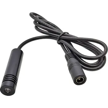 Měřící laser Laserový modul s optikou vykreslující kříž 90° - Zelený, 520nm, 5mw