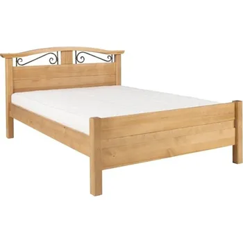 Postel Doktor Postel Korfu Zvolte rozměr postele: 90x200 cm, Zvolte odstín: Přírodní lakovaná borovice