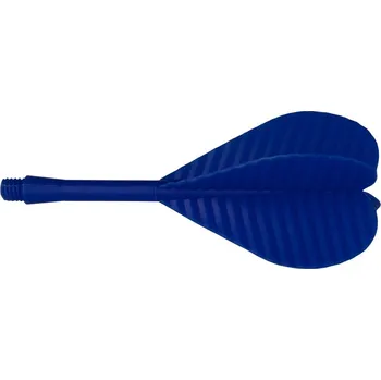 Příslušenství pro šipky Letky s násadkami Flightshaft modré 3 ks