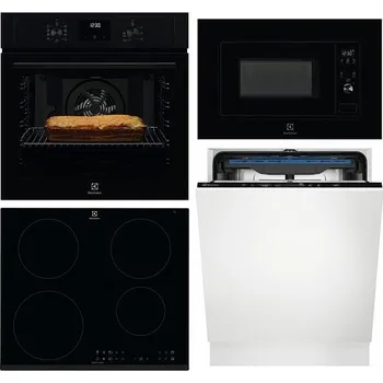 Set domácích spotřebičů Electrolux EOF3H40TH + Mikrovlnná trouba ELECTROLUX 300 LMS2203EMK + Indukční deska ELECTROLUX LIR60430 + Myčka Electrolux EEG48300L