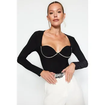 Body Dámské body Trendyol Trendyol černá 2469195