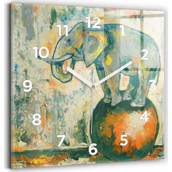 Hodiny Nástěnné hodiny Wallfluent modré 30 cm