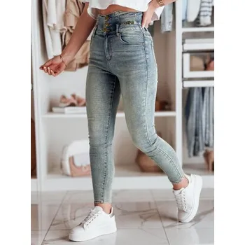 Dámské džíny Dámské úzké džíny STOLINE modré