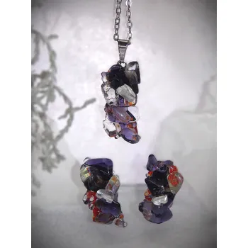 Souprava šperků Zuzum Skleněný set - Cinok