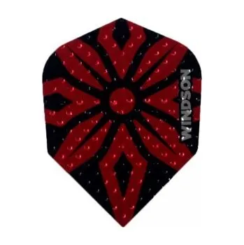 Příslušenství pro šipky Letky Windson NINJA metalické (PVC letky s metalickou úpravou.3 ks v balení.)