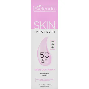 Pleťový krém Bielenda hydratační a zklidňující ochranný krém s SPF50 na obličej, 50 ml
