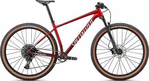 Horské kolo Specialized Chisel Comp Gloss Red /Black/White w/Gold, L