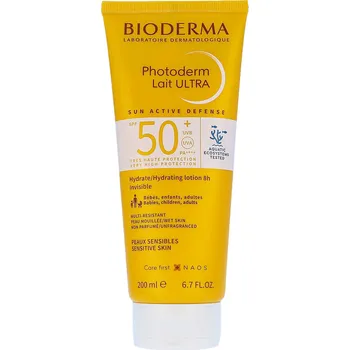 Přípravek na opalování Bioderma Photoderm Lait Ultra SPF50 Plus 200 ml
