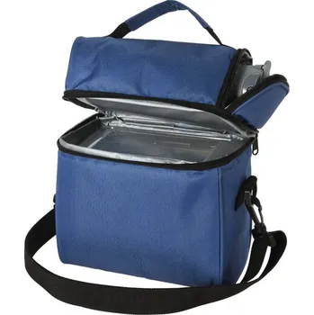 REDCLIFFS Chladící taška s dózami na jídlo a nerezová lahev modrá KO-170488710modr
