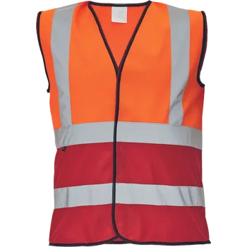 CERVA LYNX DUO HV vesta Barva: oranžová/royal, Velikost: 3XL C0303011592006