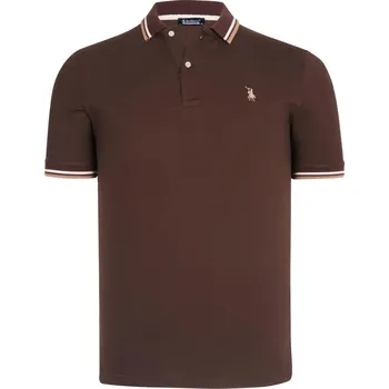 Pánská košile Pánská polokošile dewberry dewberry hnědá 2258884