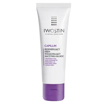 Pleťový krém Iwostin Capillin posilující noční krém na kapiláry, 40 ml