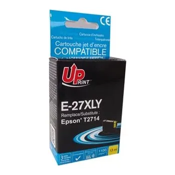 Kompatibilní cartridge Epson C13T27144010, 27XL, yellow, 1100str., 13ml, UPrint