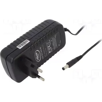 Cellevia 2,5x5,5mm 12V⎓3A napájecí zdroj, EU, černý