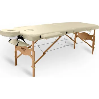 Masážní stůl Skládací masážní stůl TANDEM Profi W2D krémová 195*70 cm / 15,5 kg / 3 barvy