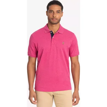Pánské tričko U.S. Polo Assn.pánské polo tričko MULTI COLOR růžová XL