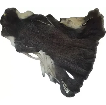 Kůže z veverky LAMAfly Squirrel Skin Zonker Natural Grey