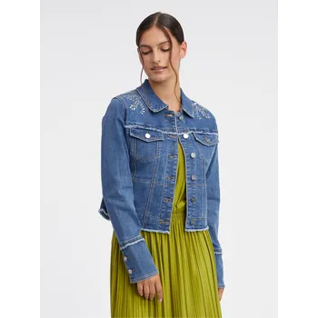 Dámská casual bunda Orsay Modrá dámská džínová bunda - Dámské Orsay modrá 2454962