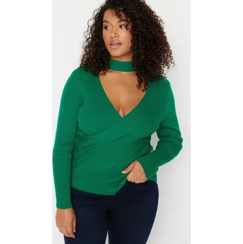 Dámský svetr Dámský svetr Trendyol Trendyol zelená 2115307