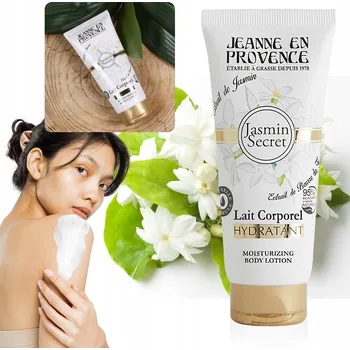 Tělové mléko Jeanne en Provence Jasmin Secret Hydratační, přírodní tělové mléko 200 ml