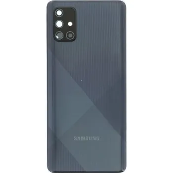 Zadní kryt Samsung A715 Galaxy A71 Black černý sklíčko kamery originál kvalita