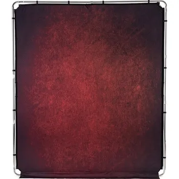 Fotopozadí Manfrotto EzyFrame Vintage pozadí s rámem 2x2,3m Crimson