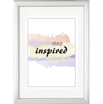 Rám na obraz Plastový rám Hama MADRID, bílý, 29,7 x 42 cm (formát A3)