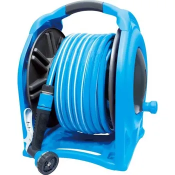 Zahradní hadice STREND PRO Navíječ AQUACRAFT® 990076, se zahradní hadicí 1/2", L-25 m, pistole