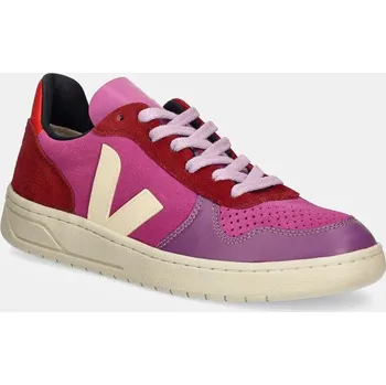 Dámské tenisky Semišové tenisky Veja V-10 růžová barva, VX0303668A 42X, EUR 38