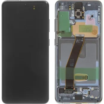 Přední kryt Samsung G980 Galaxy S20 G981 Black černý LCD dotyková deska originál kvalita