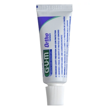 GUM Ortho zubní gel pro čištění zubů s rovnátky, 12 ml