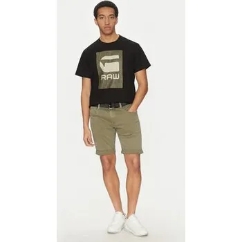 Dámské kraťasy G-Star Raw Džínové šortky Elto D10481-C258 G567 Zelená 38