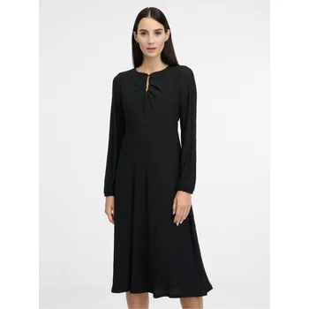 Dámské šaty Černé dámské midi šaty ORSAY - Dámské Orsay černá 3050390