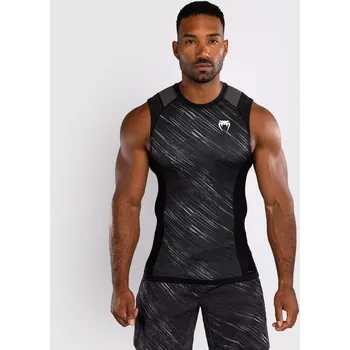 Rashguard Rashguard Venum Rapid - bez rukávů - Black/Storm Grey Velikost: XL
