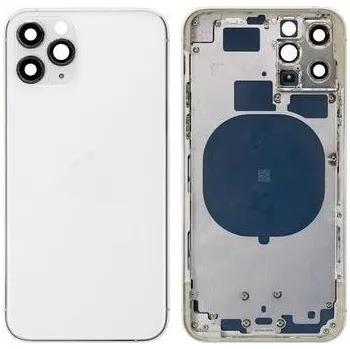 Zadní kryt Apple iPhone 11 Pro White bílý sklíčko kamery střed originál kvalita