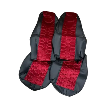 Ochranný autopotah Potahy sedadel VOLVO FH4 a FH5/FM/FL červeno/černé
