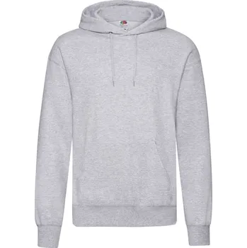 Pánská móda Szara bluza męska Hooded Sweat Fruit of the Loom Fruit of the Loom šedá 2467277